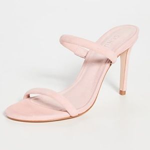 Schulz Taliah Suede Sandals /Heels in Pink Sz 5
